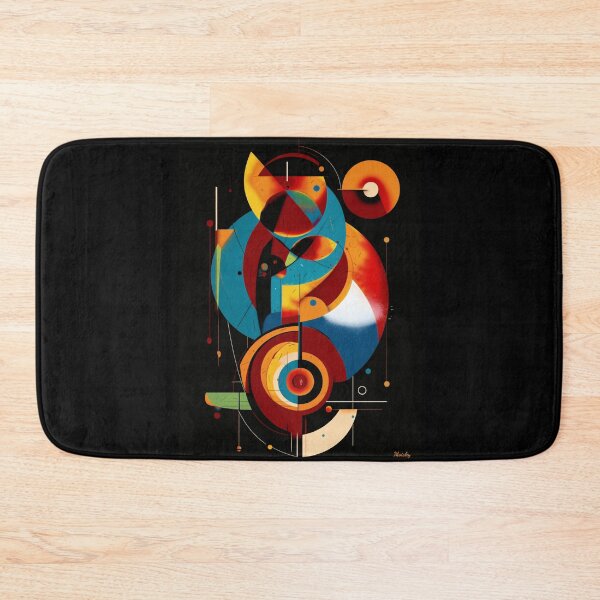 Item preview, Resonant Axis – Minimal Geometric Constructivism designed and sold by Moisky Art.