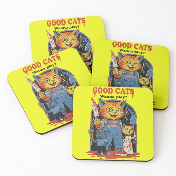 Item preview, Good Cats Wanna Play designed and sold by unfamouzzz.