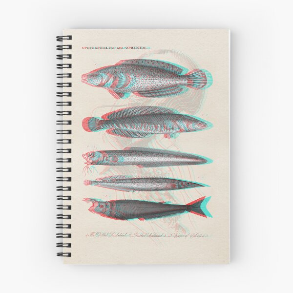 Item preview, 3D antique illustration of deep sea fish species designed and sold by CoreImaging.