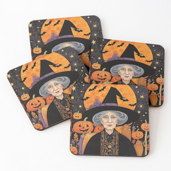 Item preview, Pensioner dressed as Witch for Halloween designed and sold by Colin Bentham.
