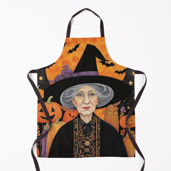 Item preview, Pensioner dressed as Witch for Halloween designed and sold by Colin Bentham.