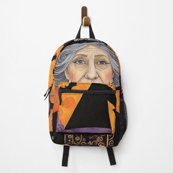 Item preview, Pensioner dressed as Witch for Halloween designed and sold by Colin Bentham.