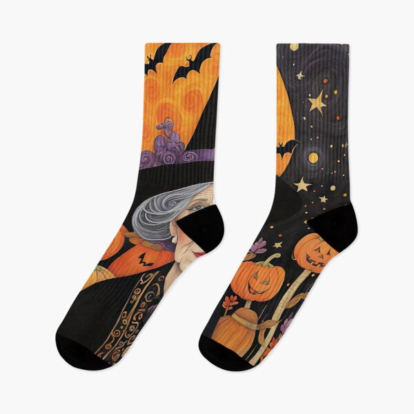 Item preview, Pensioner dressed as Witch for Halloween designed and sold by Colin Bentham.
