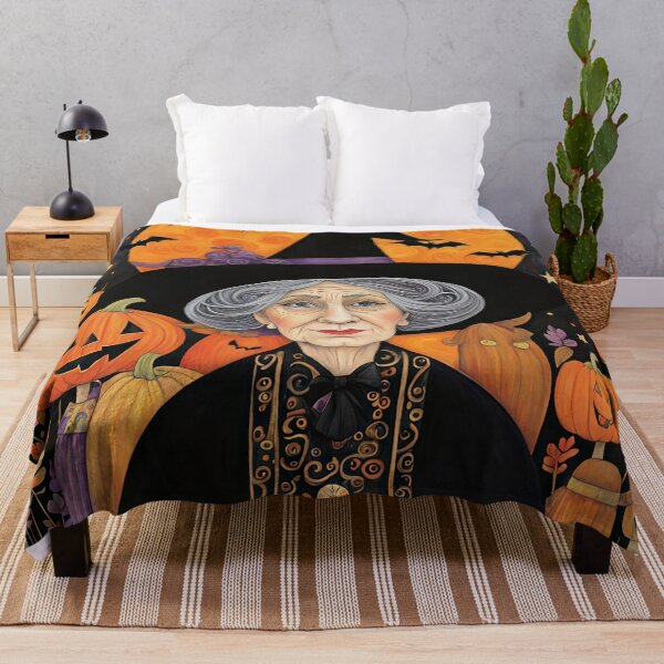 Item preview, Pensioner dressed as Witch for Halloween designed and sold by Colin Bentham.