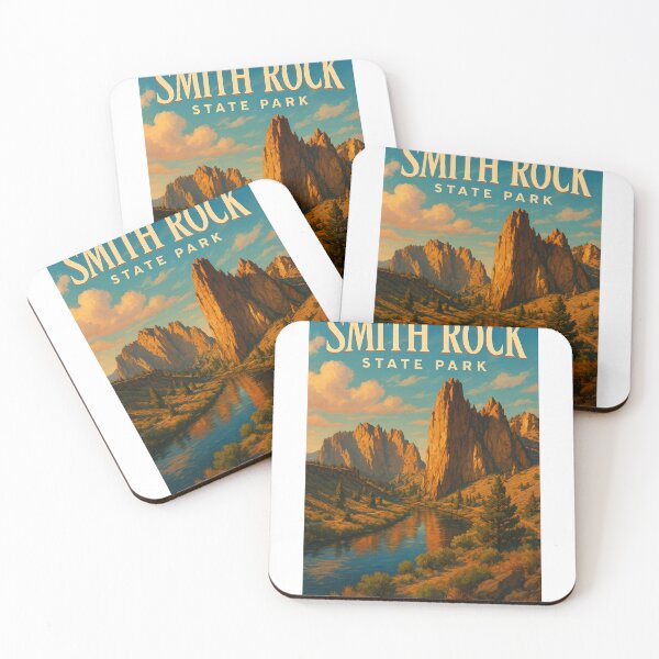 Item preview, Smith Rock State Park Spires and Canyon Central Oregon designed and sold by StampMyPassport.