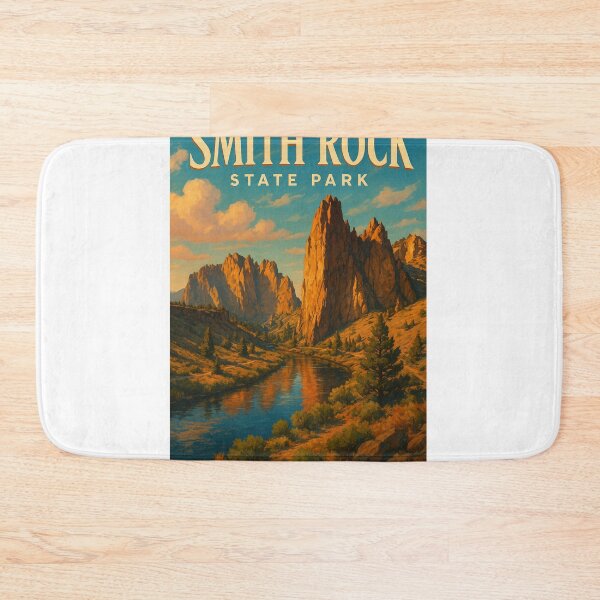 Item preview, Smith Rock State Park Spires and Canyon Central Oregon designed and sold by StampMyPassport.