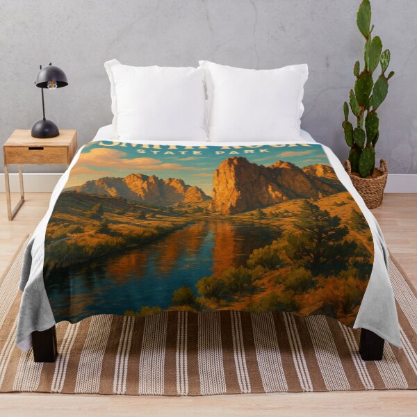 Item preview, Smith Rock State Park Spires and Canyon Central Oregon designed and sold by StampMyPassport.