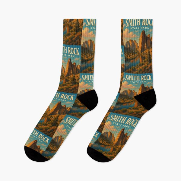 Item preview, Smith Rock State Park Spires and Canyon Central Oregon designed and sold by StampMyPassport.