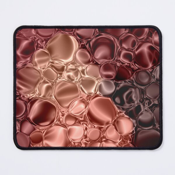 Item preview, Metallic Red Bubble Texture: Abstract Glossy Organic Pattern designed and sold by Vikiink.