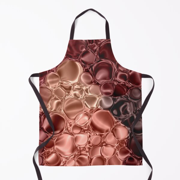 Item preview, Metallic Red Bubble Texture: Abstract Glossy Organic Pattern designed and sold by Vikiink.
