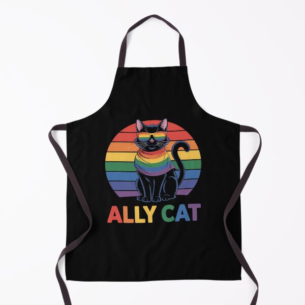 Item preview, LGBT Ally Cat Be Kind Gay Rainbow Funny LGBTQ Flag Gay Pride designed and sold by Formatage.