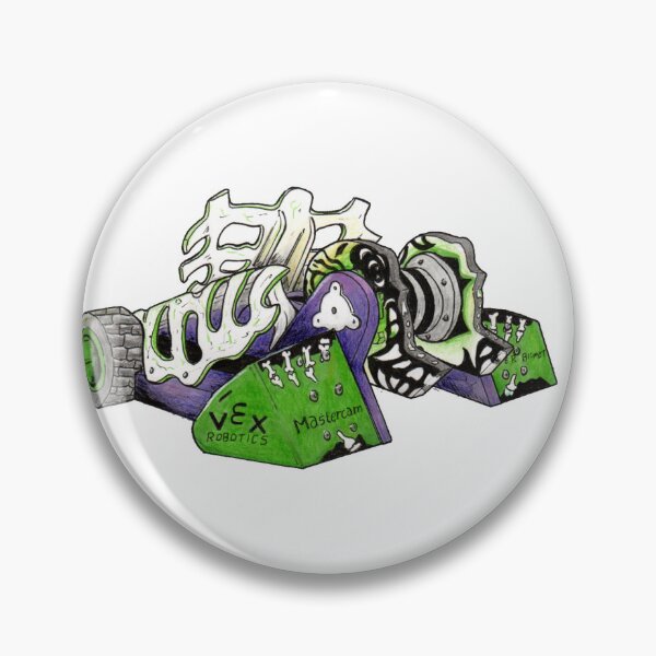 Item preview, Battlebots Witch Doctor (WC4) designed and sold by Caleb-Robot-Art.
