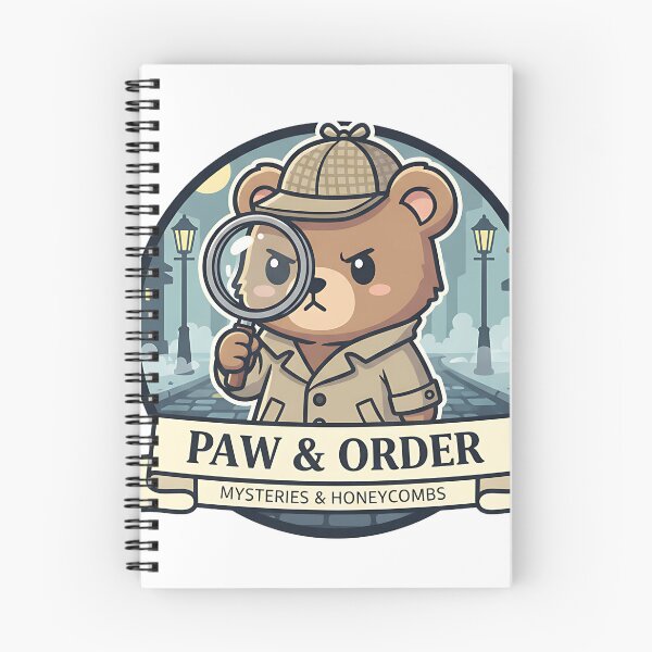 Item preview, Chibi Bear Detective – Cute Funny Animal Mystery Design for Merch designed and sold by meesub.