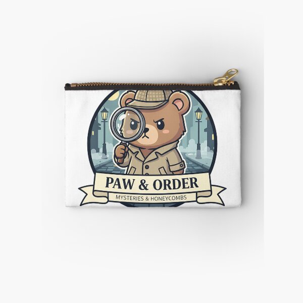 Item preview, Chibi Bear Detective – Cute Funny Animal Mystery Design for Merch designed and sold by meesub.