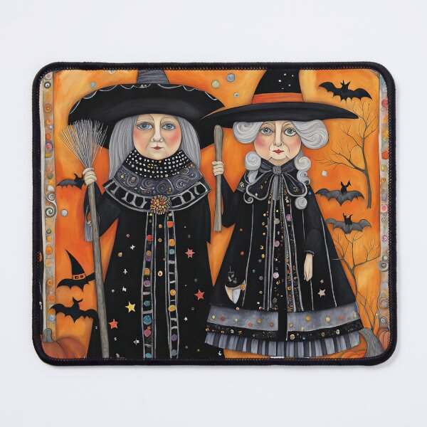 Item preview, Pensioners dressed as Witches for Halloween designed and sold by Colin Bentham.