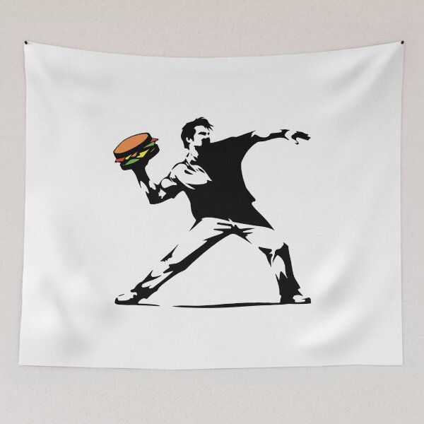 Item preview, Hamburger Pop Art Explosion designed and sold by paulrommer.