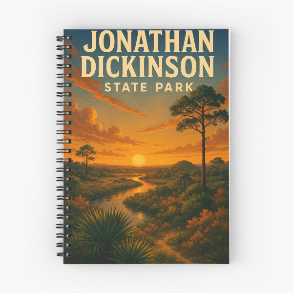 Item preview, Jonathan Dickinson State Park Sunset Loxahatchee River Florida designed and sold by StampMyPassport.