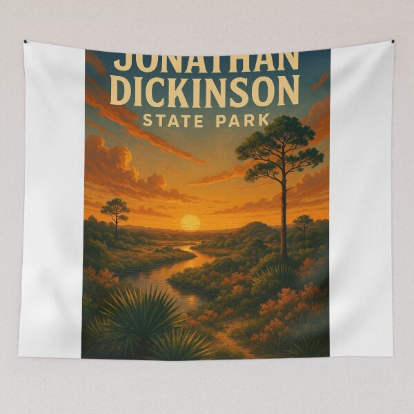 Item preview, Jonathan Dickinson State Park Sunset Loxahatchee River Florida designed and sold by StampMyPassport.