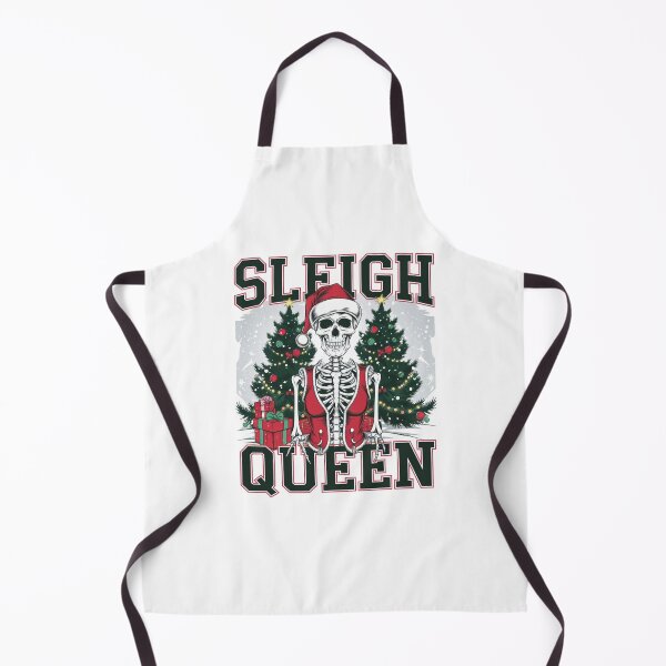 Item preview, Sleigh Queen T-Shirt | Festive Christmas Typography Tee | Cozy Red & White Holiday Gift for Women | Minimal Xmas Winter Outfit designed and sold by sweary12.