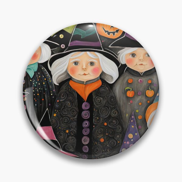 Item preview, Pensioners dressed as Witches for Halloween designed and sold by Colin Bentham.