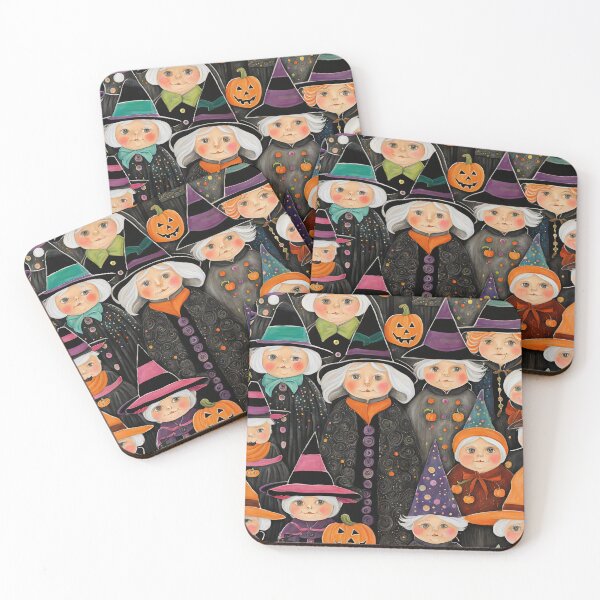 Item preview, Pensioners dressed as Witches for Halloween designed and sold by Colin Bentham.