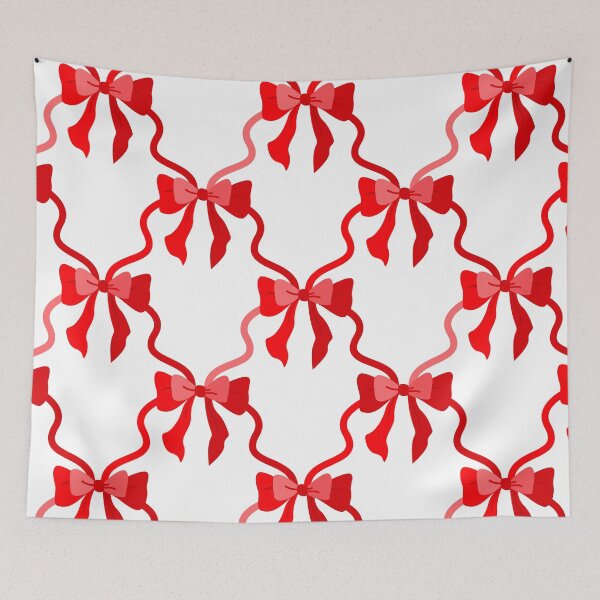 Item preview, Coquette Red Bows, Ribbons, Happy Valentines Day designed and sold by CHERRY--SHOP.