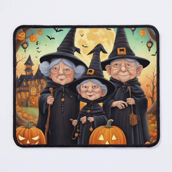 Item preview, Pensioners dressed as Witches for Halloween designed and sold by Colin Bentham.