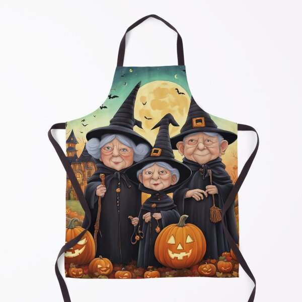 Item preview, Pensioners dressed as Witches for Halloween designed and sold by Colin Bentham.