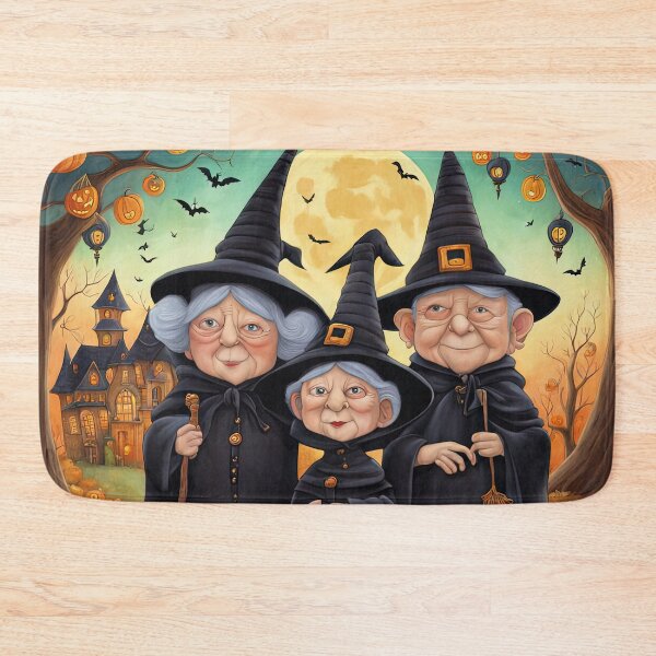 Item preview, Pensioners dressed as Witches for Halloween designed and sold by Colin Bentham.
