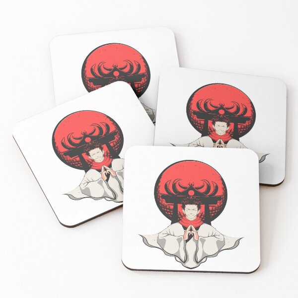 Item preview, Cursed Monk – Red Sun Anime designed and sold by NalayakNobita.