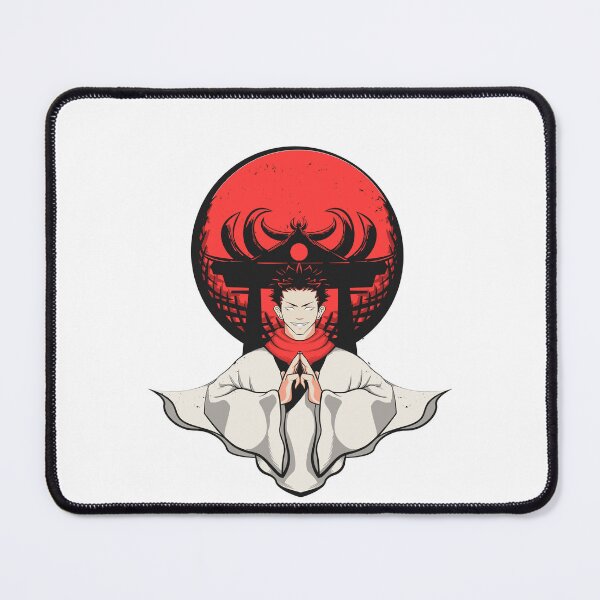 Item preview, Cursed Monk – Red Sun Anime designed and sold by NalayakNobita.