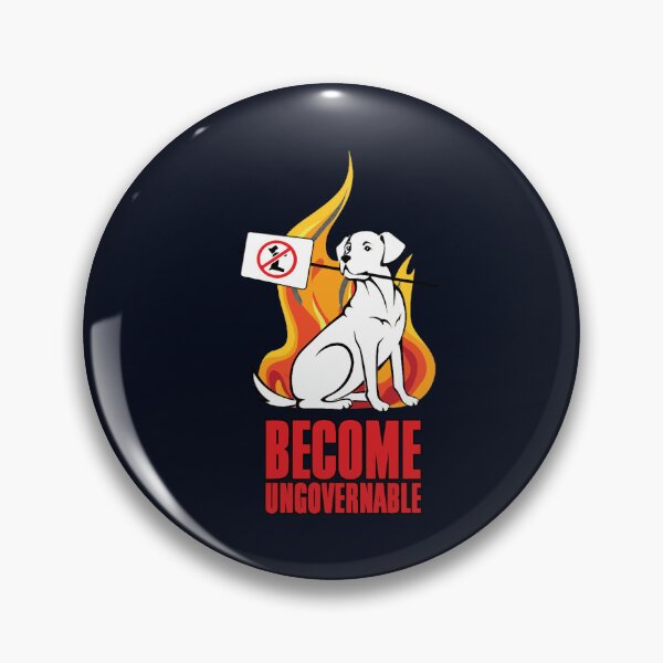 Item preview, Become Ungovernable - Burn It Down, Dog Oversized  designed and sold by Rusiaamber.