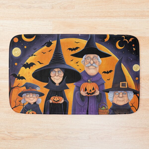 Item preview, Pensioners dressed as Witches for Halloween designed and sold by Colin Bentham.