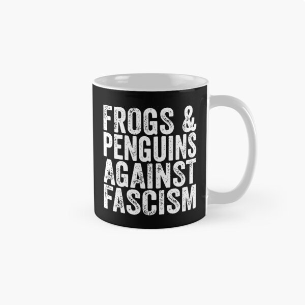 Item preview, Frogs And Penguins Against Fascism - Portland Frog designed and sold by HappyArts90.