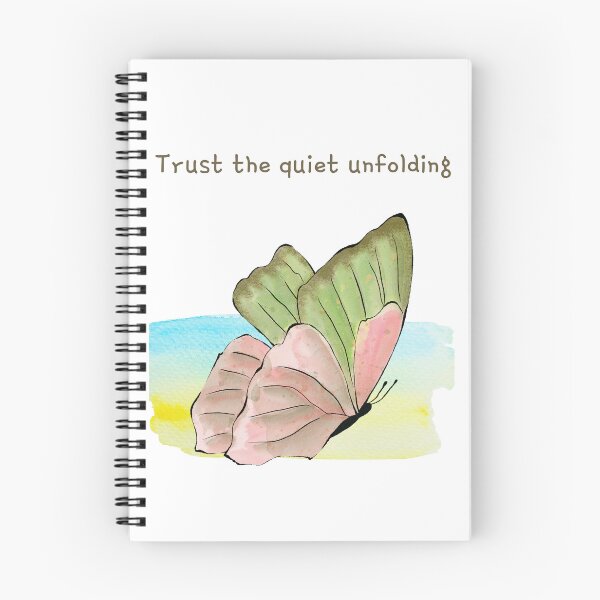 Item preview, Trust the Quiet Unfolding – Aesthetic Butterfly Transformation, Mindful Growth & Self Healing T-Shirt designed and sold by YasirHamidDesigns .
