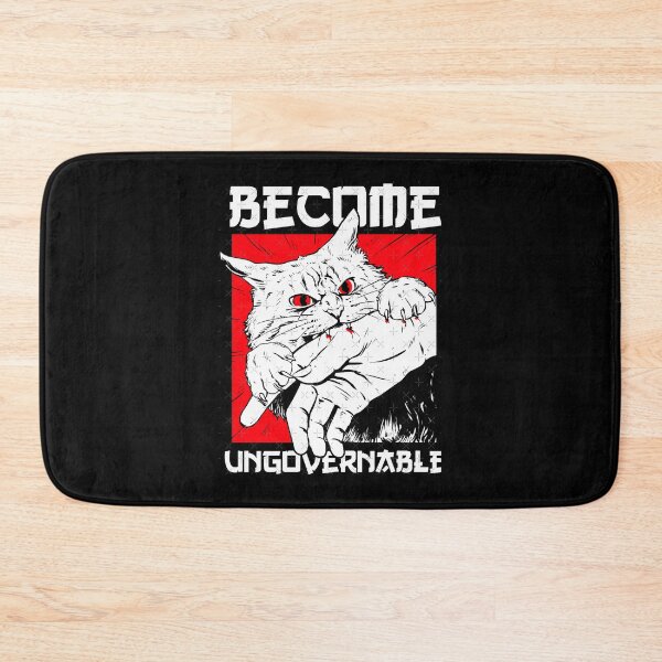 Item preview, Become Ungovernable Black Cat Bite Humor designed and sold by Rusiaamber.