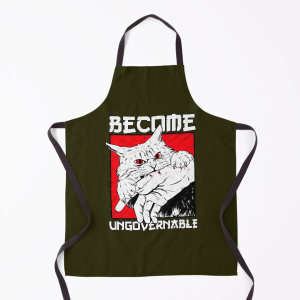 Item preview, Become Ungovernable Black Cat Bite Humor designed and sold by Rusiaamber.