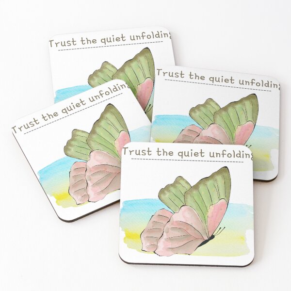 Item preview, Trust the Quiet Unfolding – Aesthetic Butterfly Transformation, Mindful Growth & Self Healing T-Shirt designed and sold by YasirHamidDesigns .