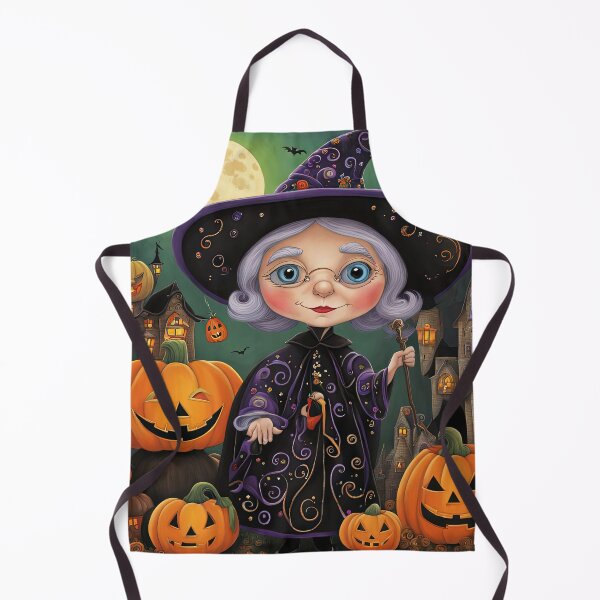 Item preview, Pensioner dressed as a Witch for Halloween designed and sold by Colin Bentham.