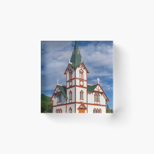 Item preview, Husavik Church designed and sold by DiFigianoPhoto.