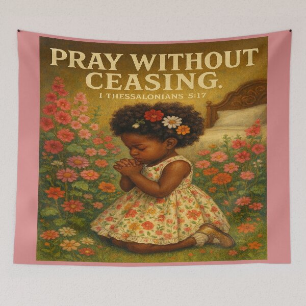 Item preview, Praying Girl designed and sold by vineartstudio.