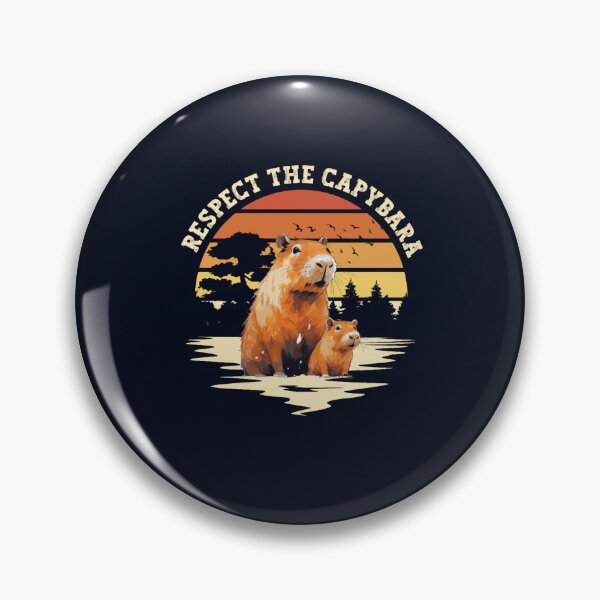 Item preview, Respect The Capybara Lover Kids Men Women MOM Giant Capybara Friendly designed and sold by Rusiaamber.