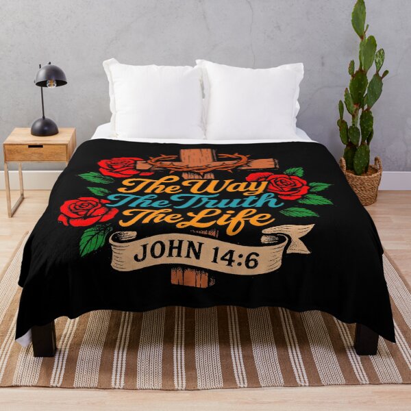 Item preview, John 14:6 Jesus Way Truth Life designed and sold by plushism.
