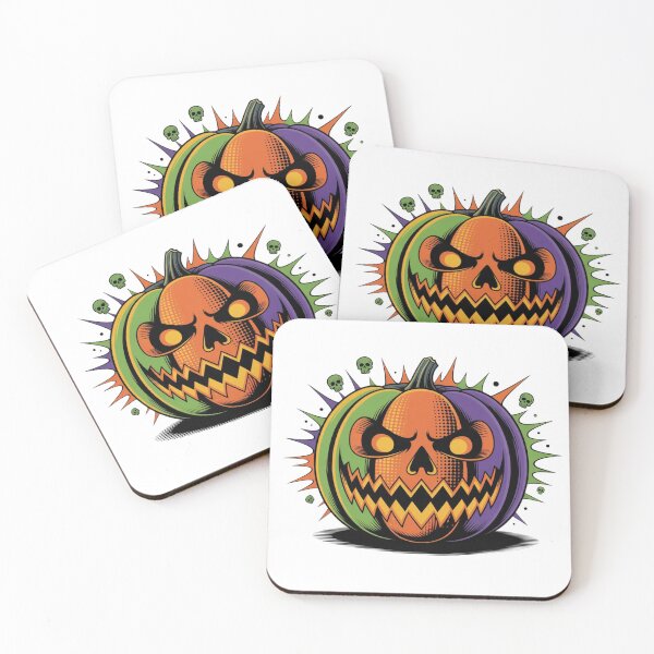 Item preview, Pop Art Horror Pumpkin Halloween Horrors T-Shirt & Stickers designed and sold by GeniePixel.