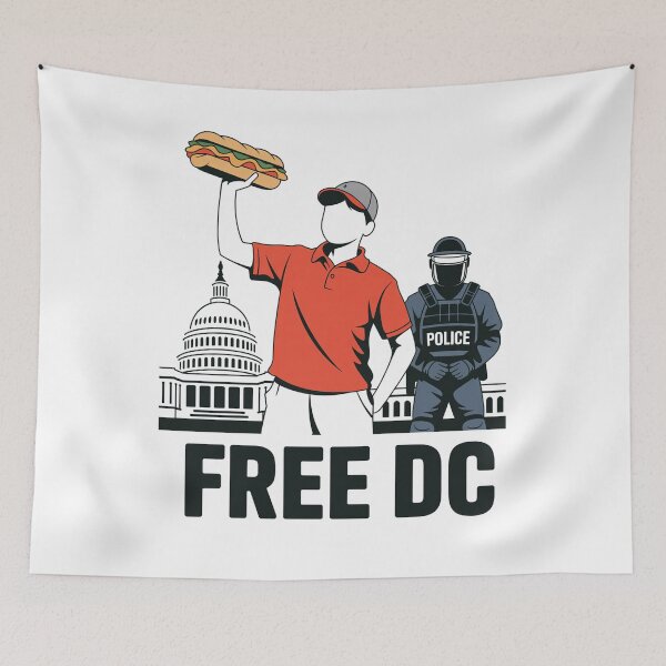 Item preview, The Sandwich Guy Free Dc designed and sold by SlogariArt.
