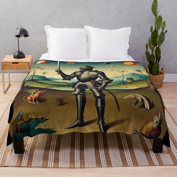 Item preview,  The Hallowed Knight  - medieval style classical artwork designed and sold by Vintage Designs +.