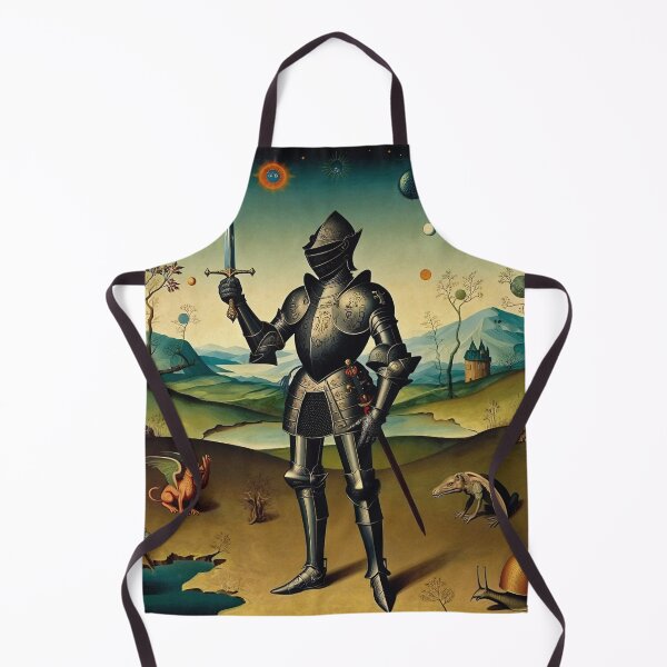 Item preview, The Hallowed Knight - medieval style classical artwork designed and sold by Vintage Designs +.