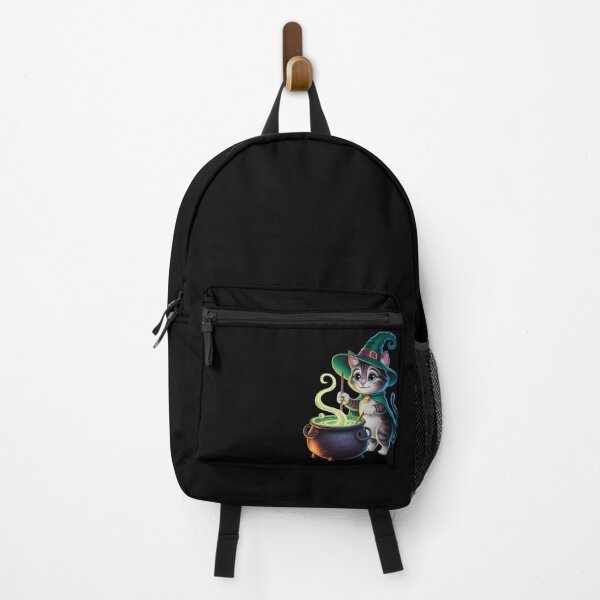 Item preview, Cute Witch Cat Brewing Magic Potion designed and sold by 404wearpl.