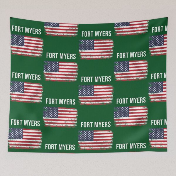 Item preview, Fort Myers America Flag Fort Myers designed and sold by LaReserveDesign.