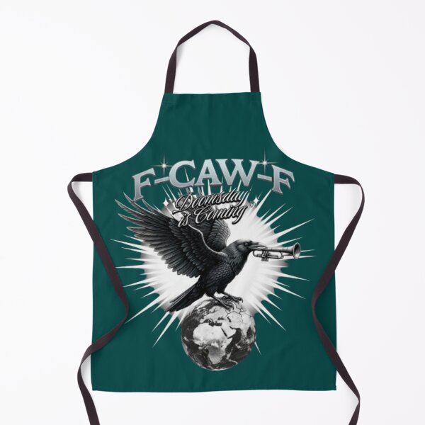Item preview, F-CAW-F Doomsday Is Coming – Dark Raven Apocalypse Art designed and sold by Syrupulse.